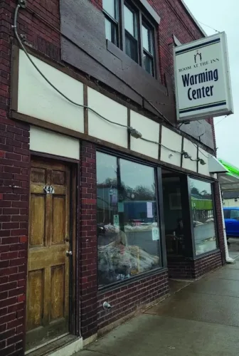 Assault at Warming Center
